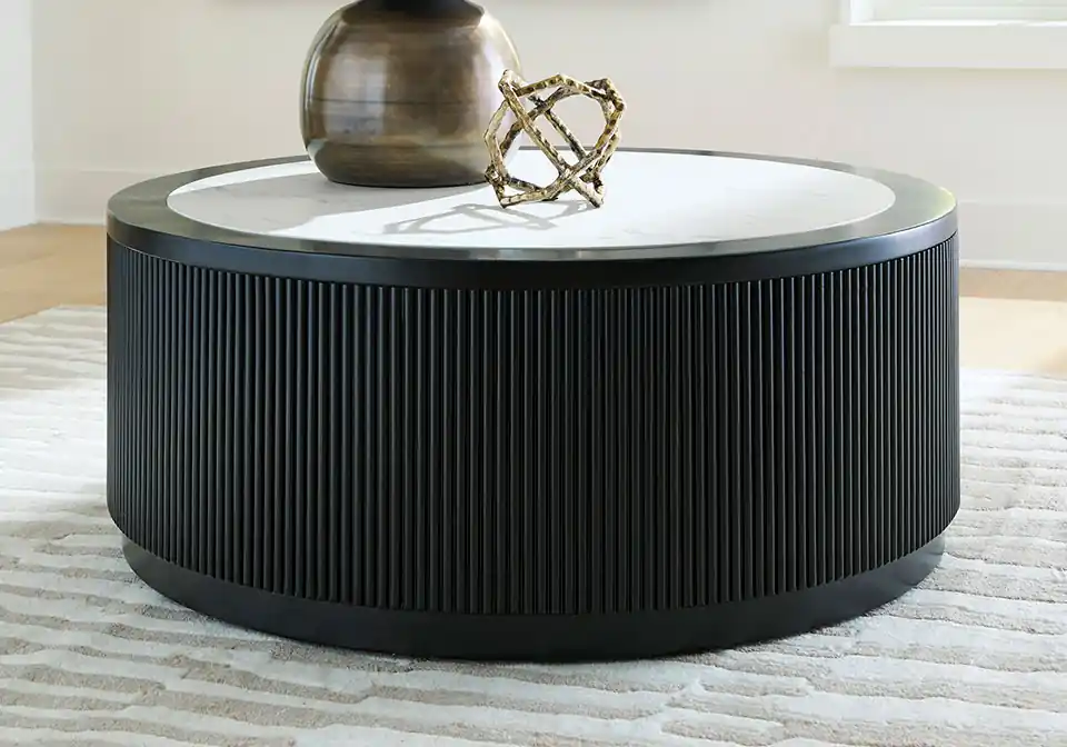 Grayman Black Cocktail Table - cocktail tables