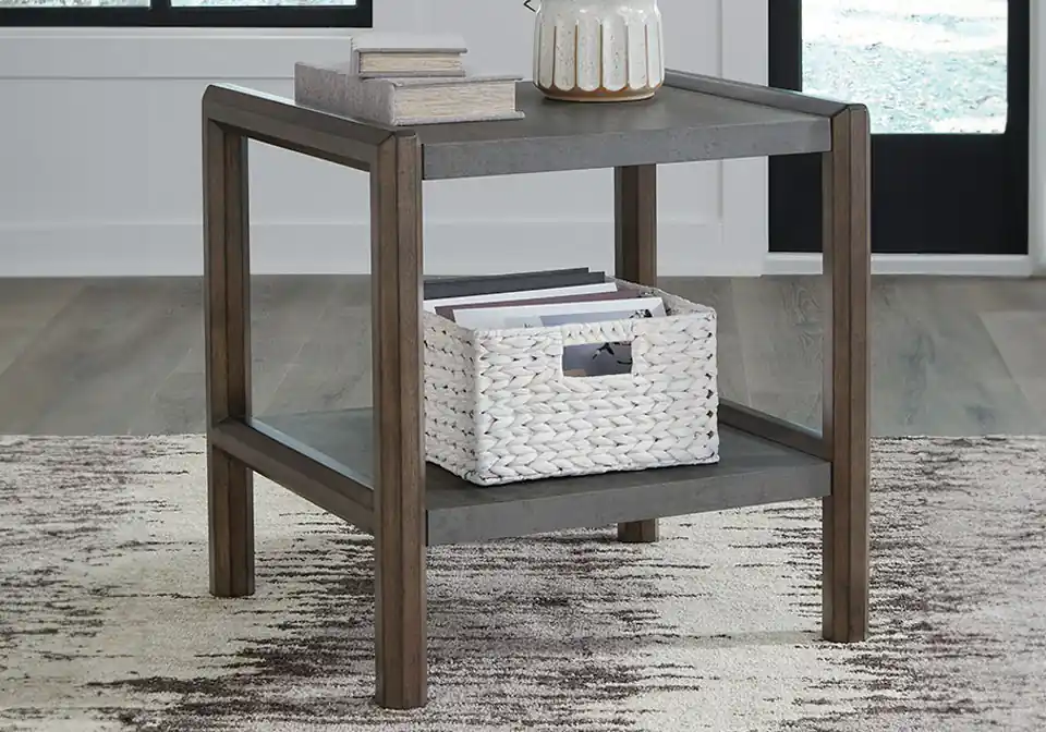 Kallenny Two-Tone End Table