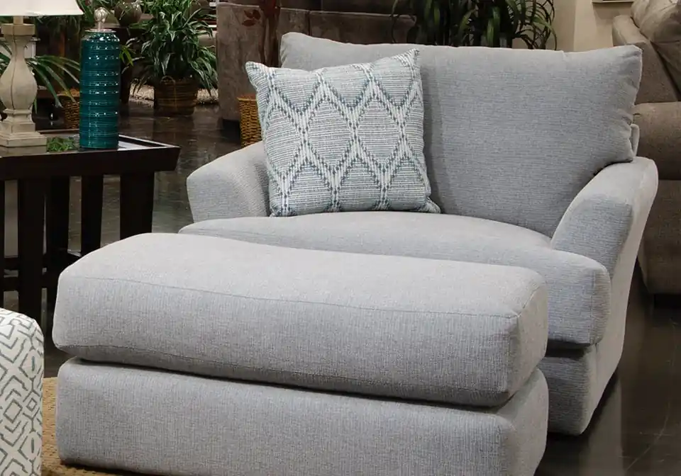 Howell Seafoam Chair & 1/2 - chairs