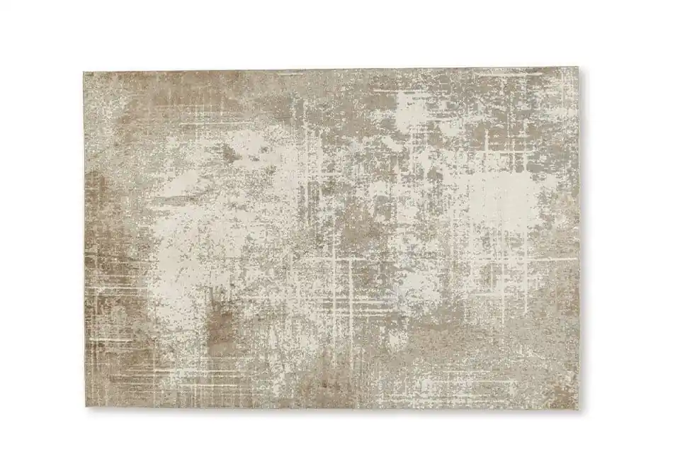 Grifflain Tan/Brown/Gray Medium Rug - home decor