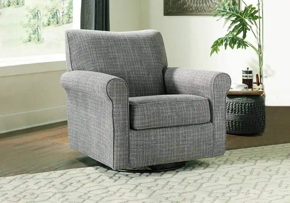 Renley Ash Swivel Glider Accent Chair - accent chairs
