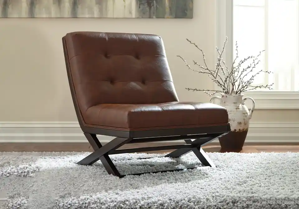 Sidewinder Brown Accent Chair - accent chairs