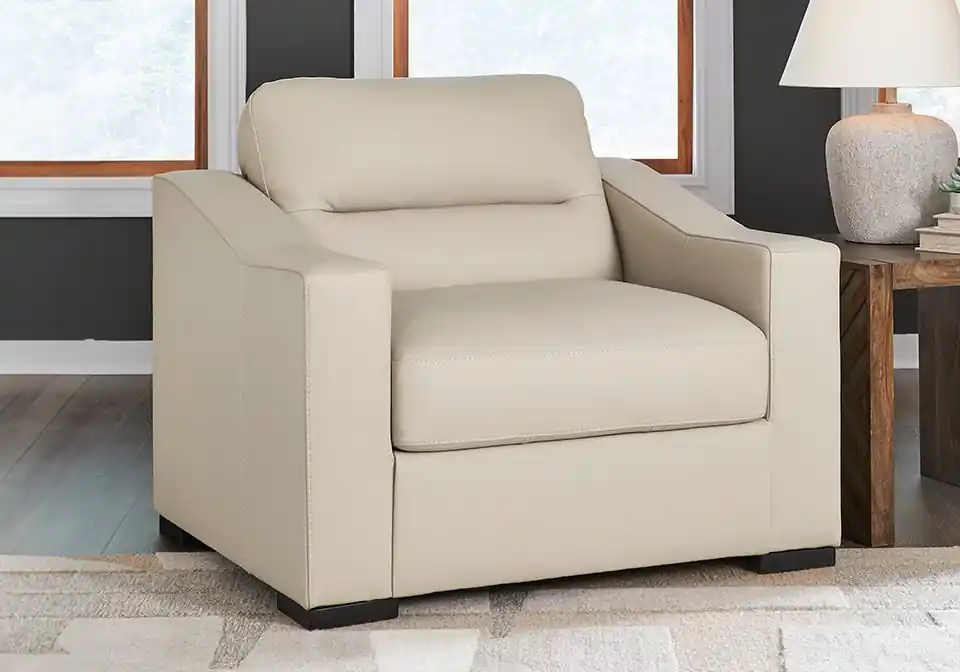 Treasure Trove Almond Chair & 1/2 - chairs