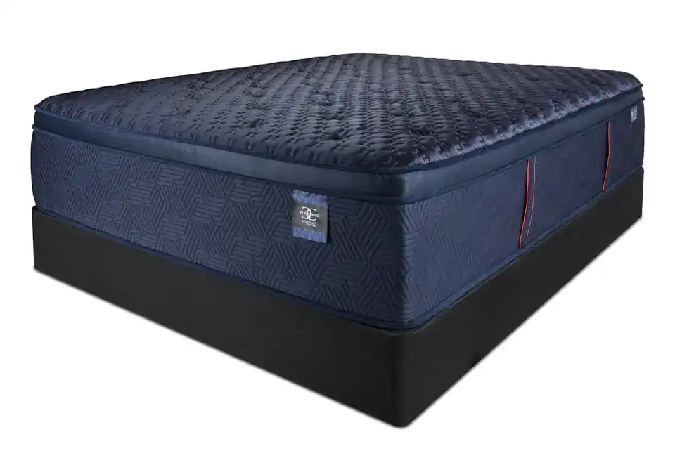 Restonic® Thunder Bay Hybrid Luxury Plush Twin Mattress Set - mattresses