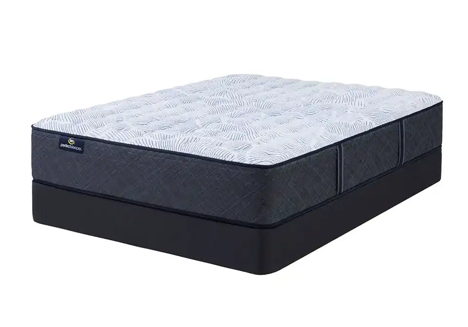 Serta® Perfect Sleeper Blue Lagoon Nights Medium Plush Twin Mattress Set - mattresses