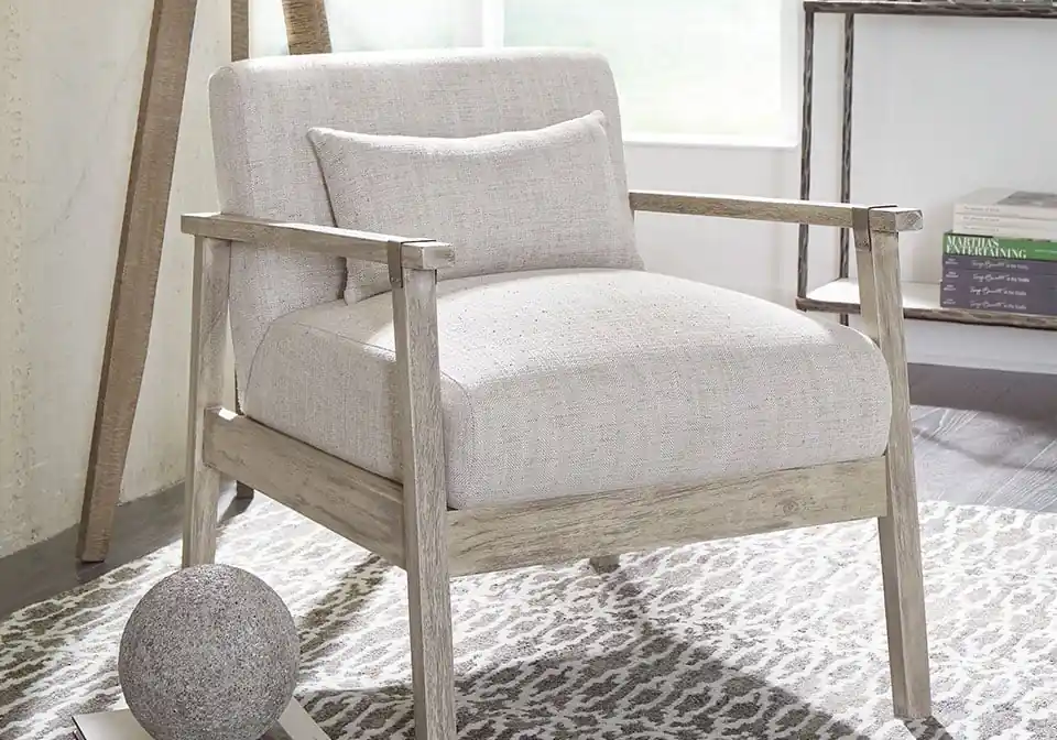 HOT DEAL 🔥 Dalenville Platinum Accent Chair - accent chairs