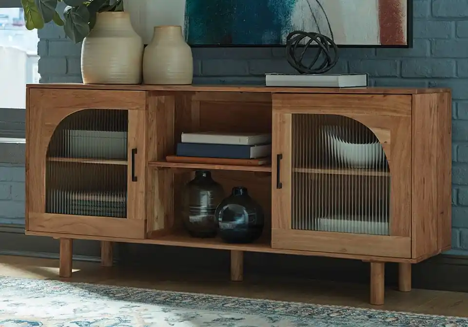 Adway Brown Accent Cabinet - accent cabinets