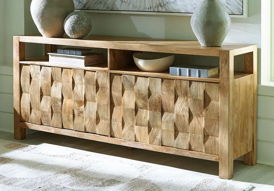 Hudwick Natural Accent Cabinet - accent cabinets