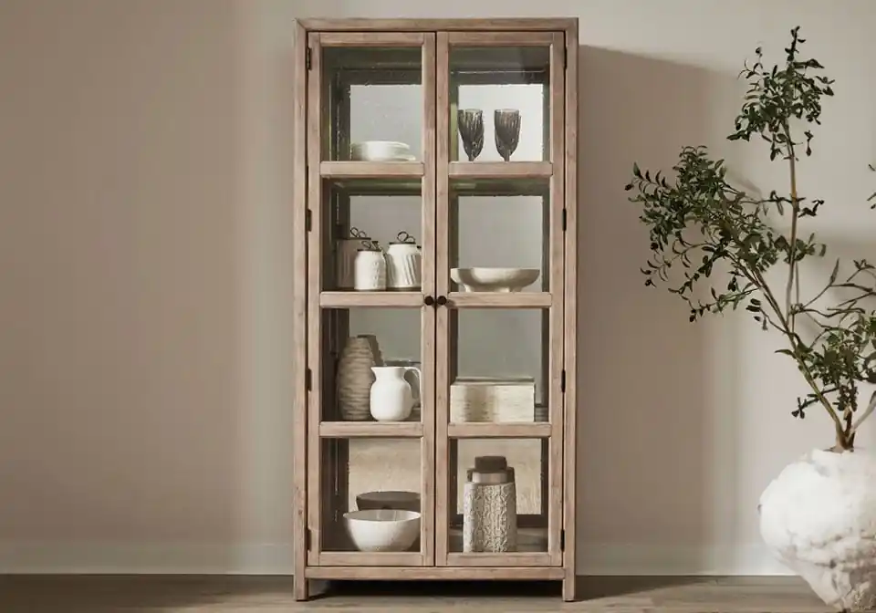 Proximity Place Barley Bunching Display Cabinet - accent cabinets