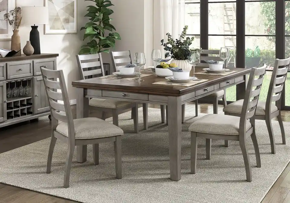 Trigard Grey 5pc. Dining Set - casual dining sets
