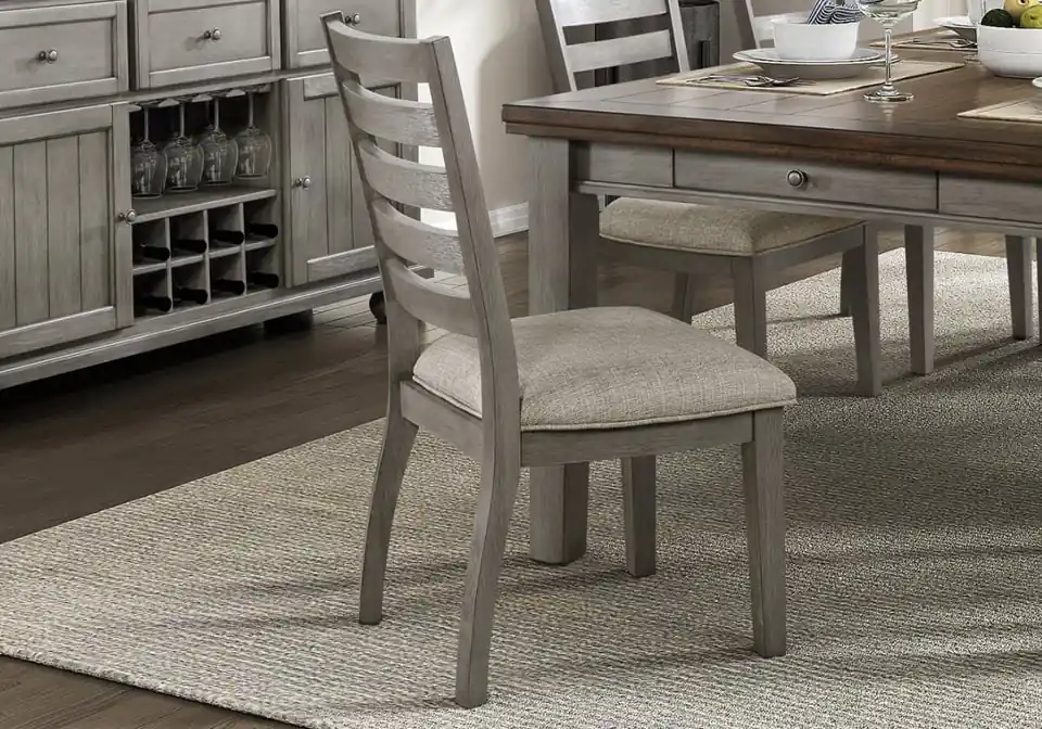 Trigard Grey Dining Chair - chairs