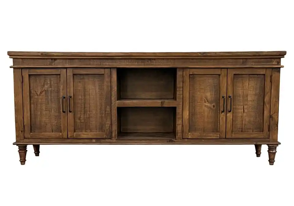 Lenora Chestnut TV Stand - home office & entertainment