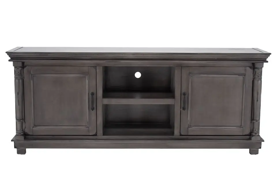 Aniston Shadow Gray TV Stand - home office & entertainment