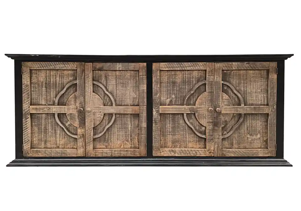 Beth Jes Black 4-Door Console