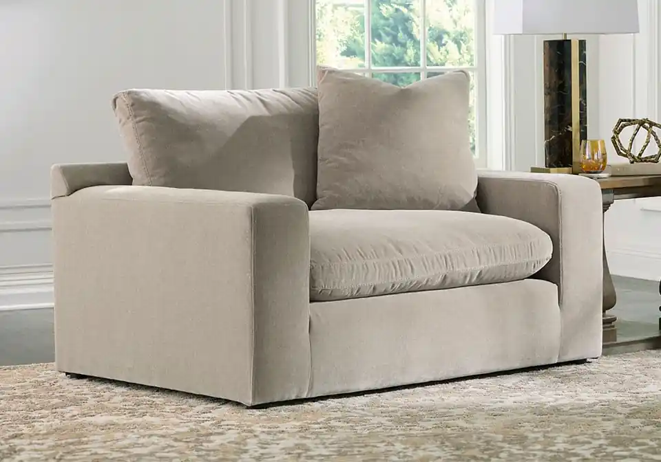 Maxton Heights Pebble Chair & 1/2 - chairs