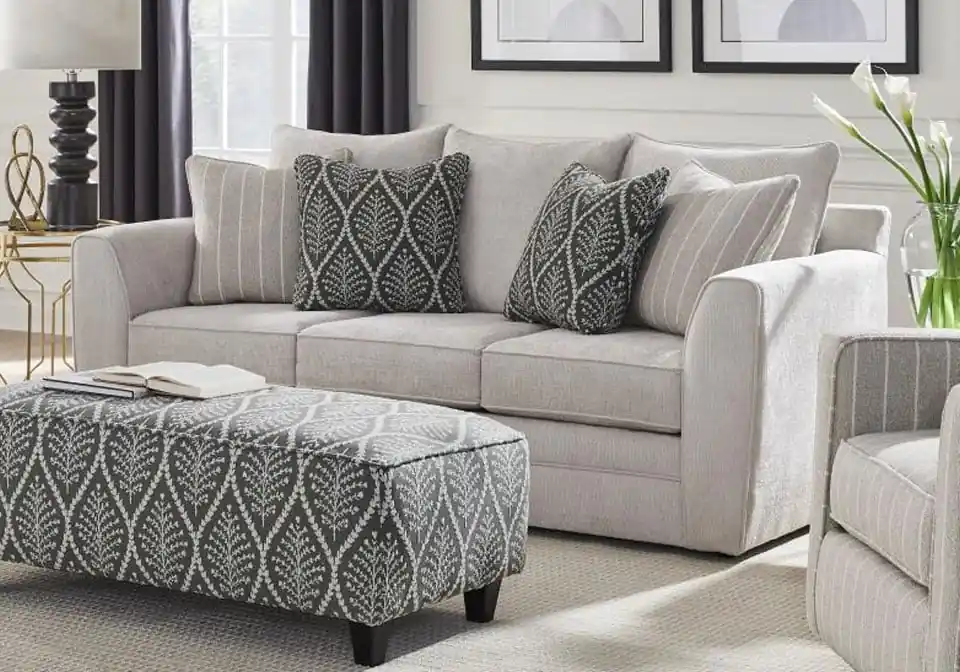 Wowza Sand Wayfarer Sofa - living room